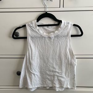 Lululemon Cropped Athletic Tank